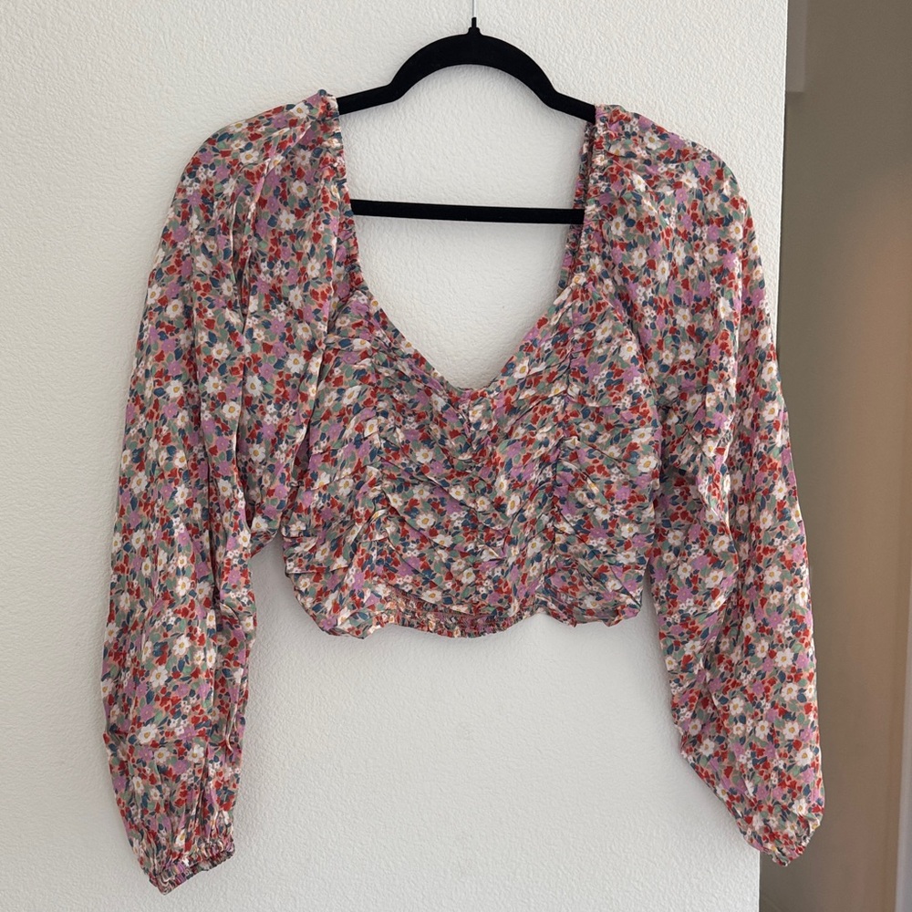 Billabong Multicolor Floral Blouse